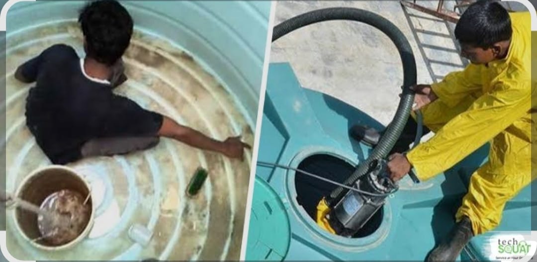 STP maintenance work